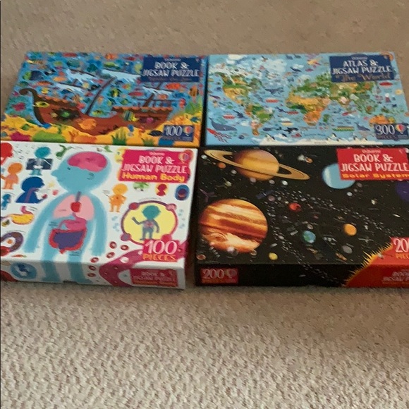 Usborne Book 📚 & Jigsaw 🧩 puzzle sets - Picture 1 of 9